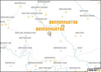 map of Ban Non Muat Ae