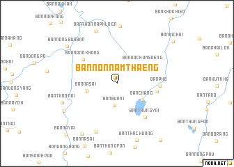 map of Ban Non Nam Thaeng