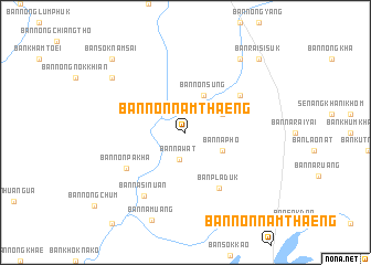 map of Ban Non Nam Thaeng