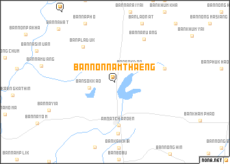 map of Ban Non Nam Thaeng