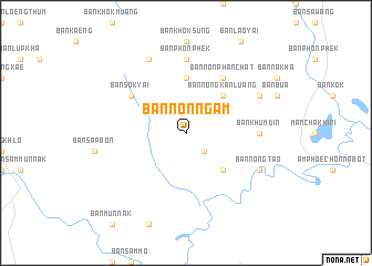 map of Ban Non Ngam