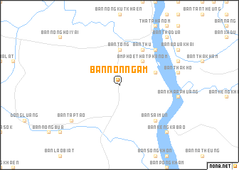 map of Ban Non Ngam