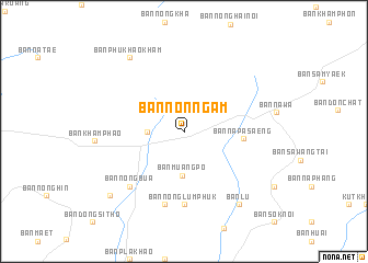 map of Ban Non Ngam