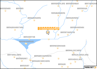 map of Ban Non Ngiu