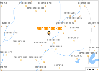 map of Ban Non Pa Kha