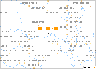 map of Ban Non Pho