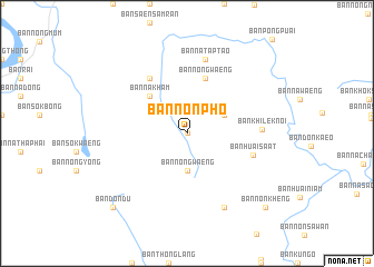 map of Ban Non Pho