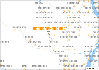 map of Ban Nônphrachao