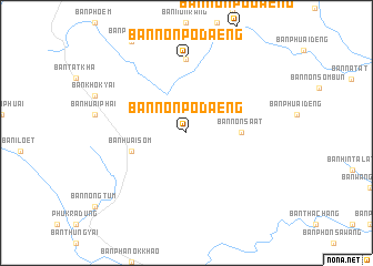 map of Ban Non Po Daeng