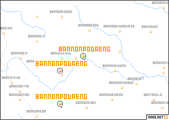 map of Ban Non Po Daeng