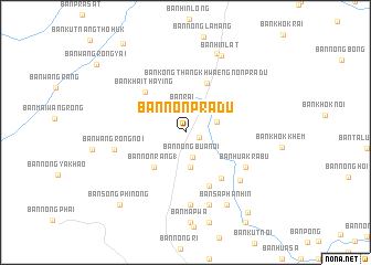 map of Ban Non Pradu