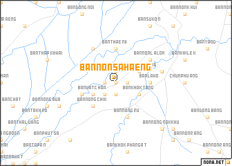 map of Ban Non Sa Haeng