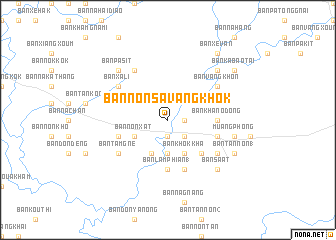 map of Ban Nônsavang Khôk