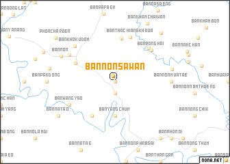 map of Ban Non Sawan