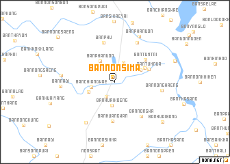 map of Ban Non Sima