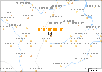 map of Ban Non Simma