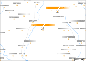 map of Ban Non Sombun