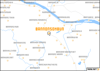 map of Ban Non Sombun