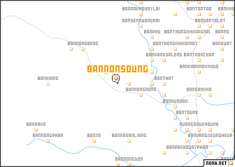 map of Ban Nônsoung