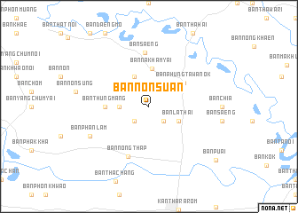 map of Ban Non Suan