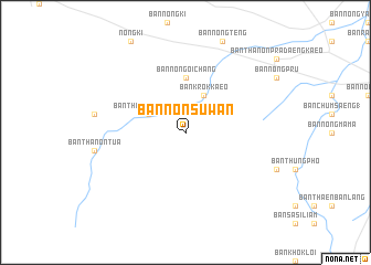 map of Ban Non Suwan