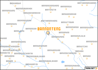 map of Ban Non Teng