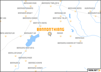 map of Ban Non Thiang