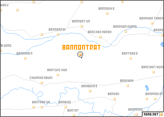 map of Ban Non Trat