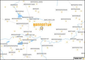 map of Ban Non Tum