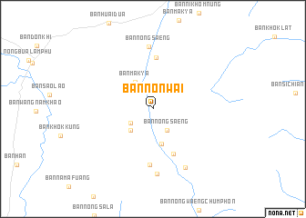 map of Ban Non Wai