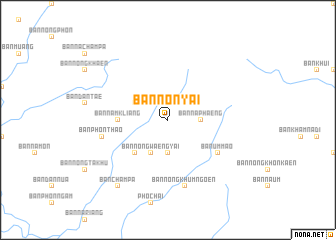 map of Ban Non Yai