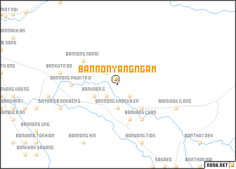 map of Ban Non Yang Ngam