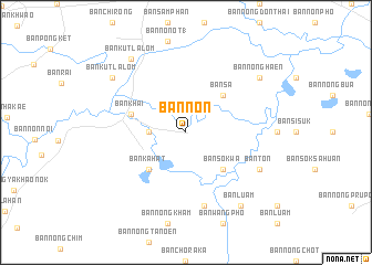map of Ban Non