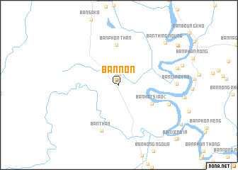 map of Ban Nôn