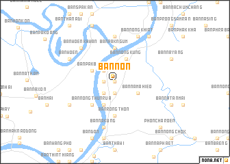 map of Ban Non