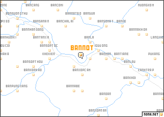 map of Bản Not