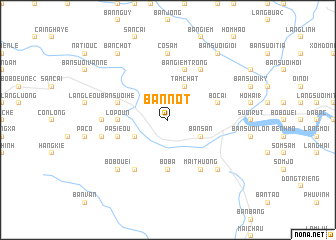 map of Bản Nót