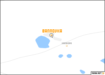 map of Bannovka