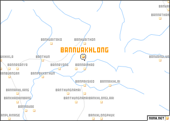 map of Ban Nua Khlong