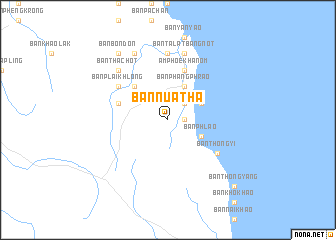 map of Ban Nua Tha