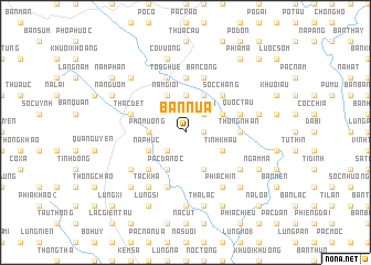 map of Bản Nưa