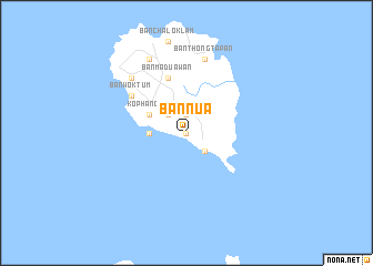 map of Ban Nua