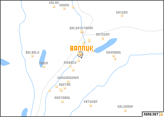map of Bannūk