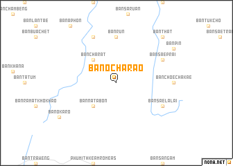 map of Ban O Charao