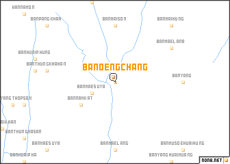 map of Ban Oeng Chang