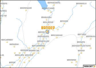 map of Ban Oep