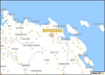 map of Banogbog