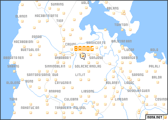 map of Banog