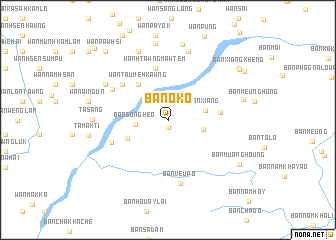 map of Ban Oko