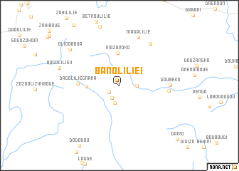 map of Banolilié I